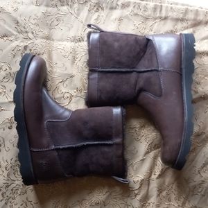 UGG, 12, chocolate brown